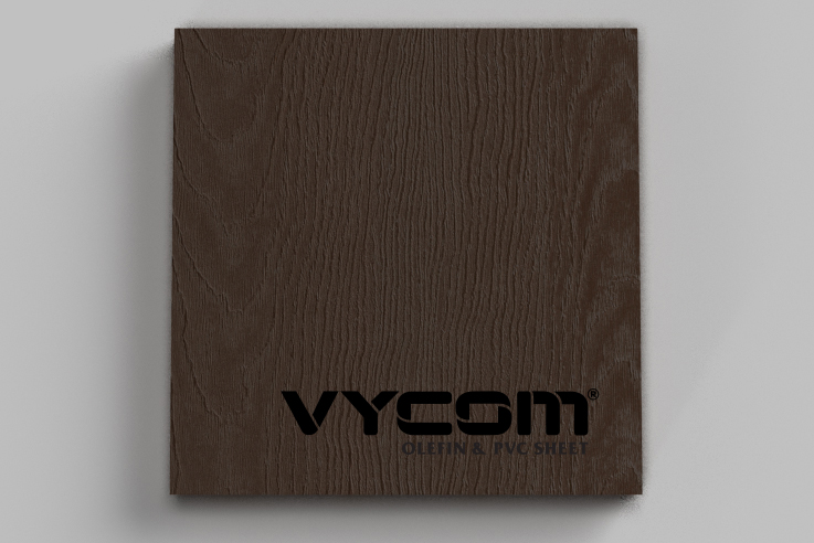 VYCOM_Timberline_Hickory VYCOM TIMBERLINE Woodgrain HDPE in Hickory