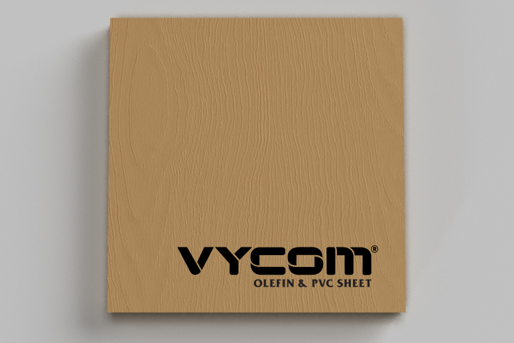 VYCOM_Timberline_Maple VYCOM TIMBERLINE Woodgrain HDPE in Maple